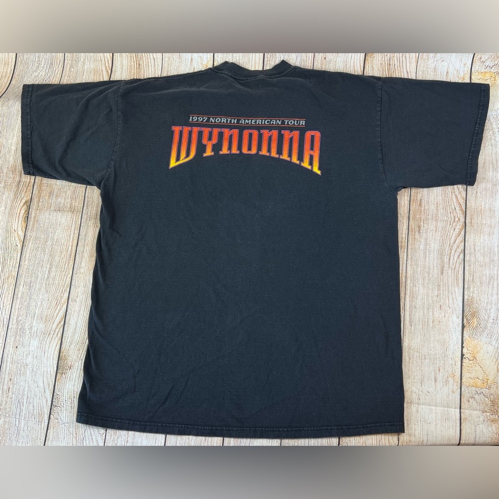 Vintage 90s Tultex Wynonna Judd Country Music 1997 Tour T Shirt Size 2XL - Picture 2 of 8